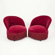 Pair of antique frog chairs
