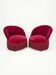 Paire de fauteuils crapaud ancien