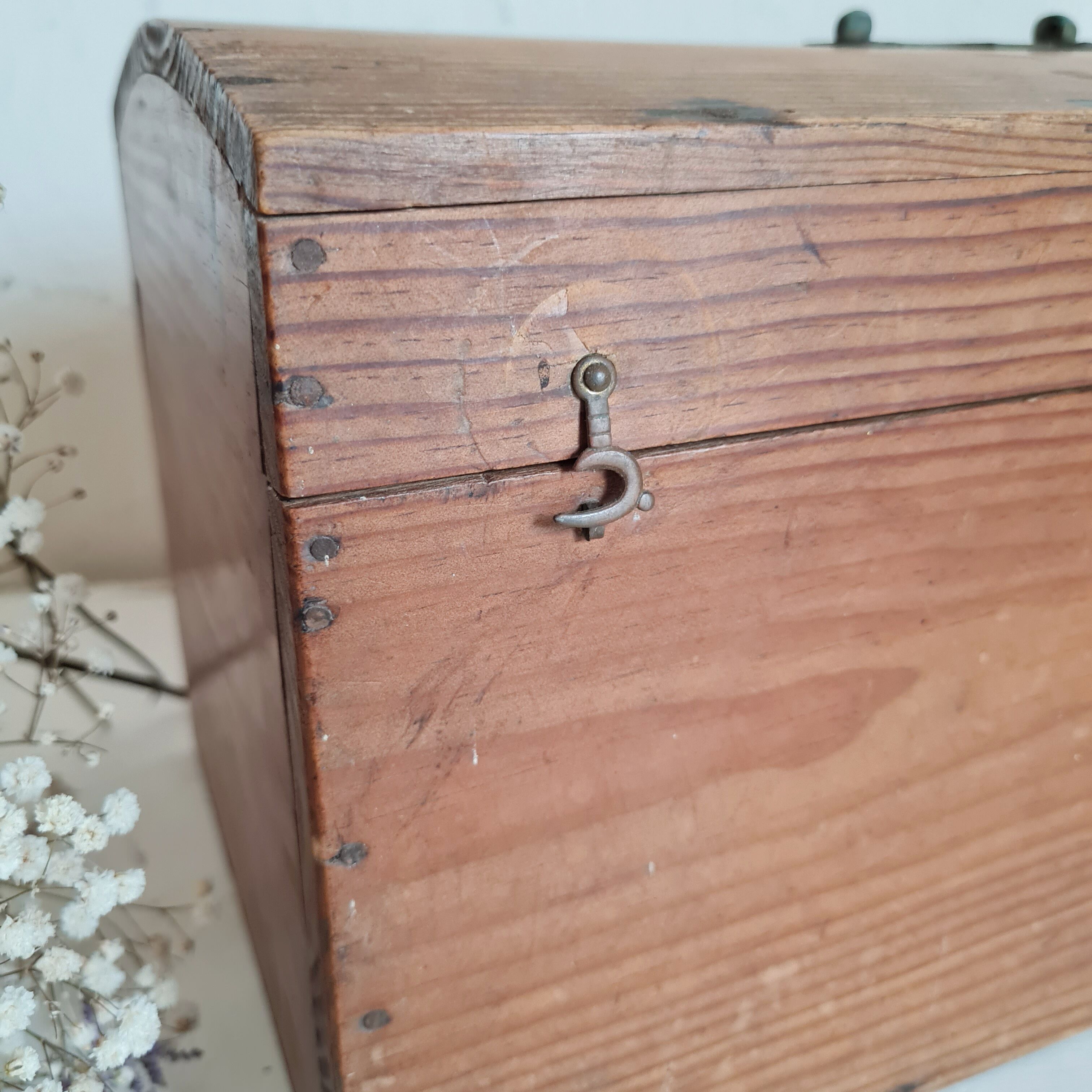 Old wooden chest