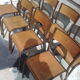 Series 8 vintage school chairs Mullca