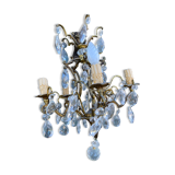 Chandelier cage bronze grapevines