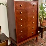 Commode en teck années 50