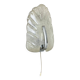 Large Wall Light from Murano Ice Glass, 29cm, Sölken Leuchten Germany, 1970