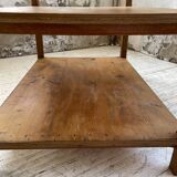 XS oak draper's table