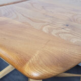 Ercol CC 41 Plank Dining Table & Extension Table, 1950s, 1960s