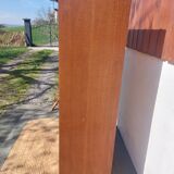 Double curtain filing cabinet