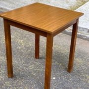 Scandinavian square bistro table in wood