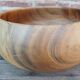 Coupe/ saladier en bois d'olivier