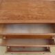 Antique commode post Art Deco circa 1940 in solid pine wood with its patina.
