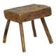 Pine milkstool, circa 1900