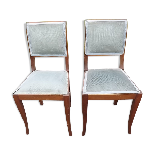Paire de chaises années 60