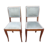Paire de chaises années 60