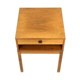 Table de chevet en noyer, Suède, 1960