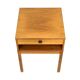Walnut bedside table, Sweden, 1960