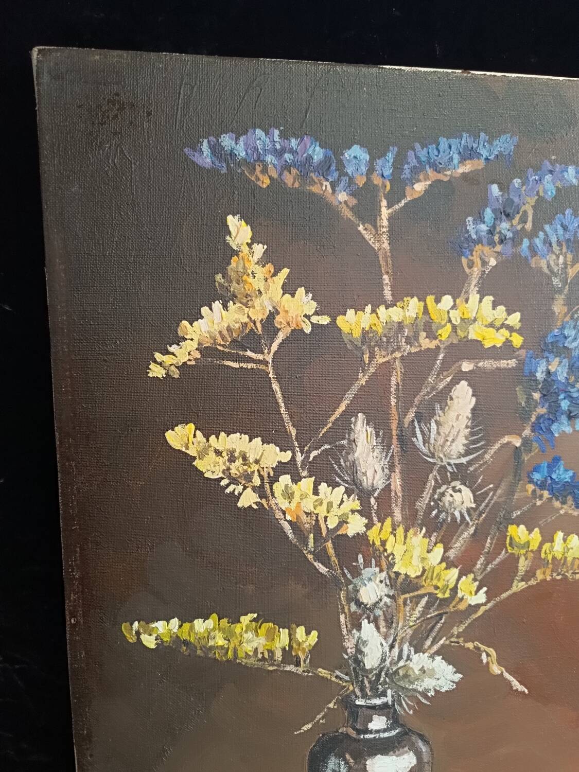 Margueray painting "Flowers and Apples"