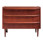 Commode teck scandinave années 60 3 tiroirs