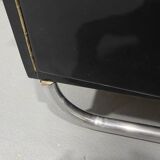 Bureau moderniste tchécoslovaque en chrome et bois, années 1950, Europe