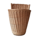 Wicker log basket