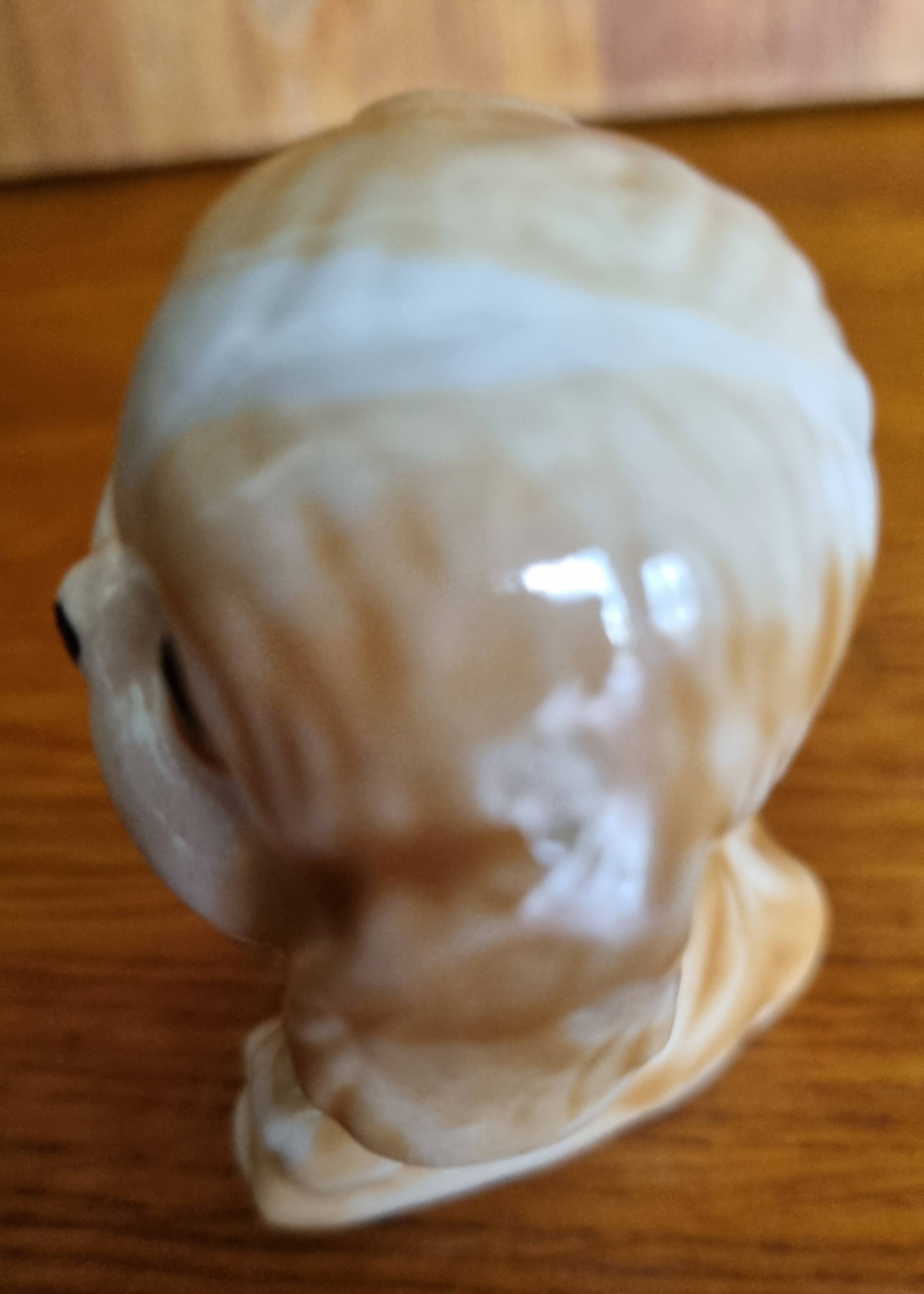 Ceramic dog figurine