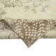 Handwoven antique beige rug 208 cm x 302 cm