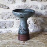 Ceramic pipe holder vase
