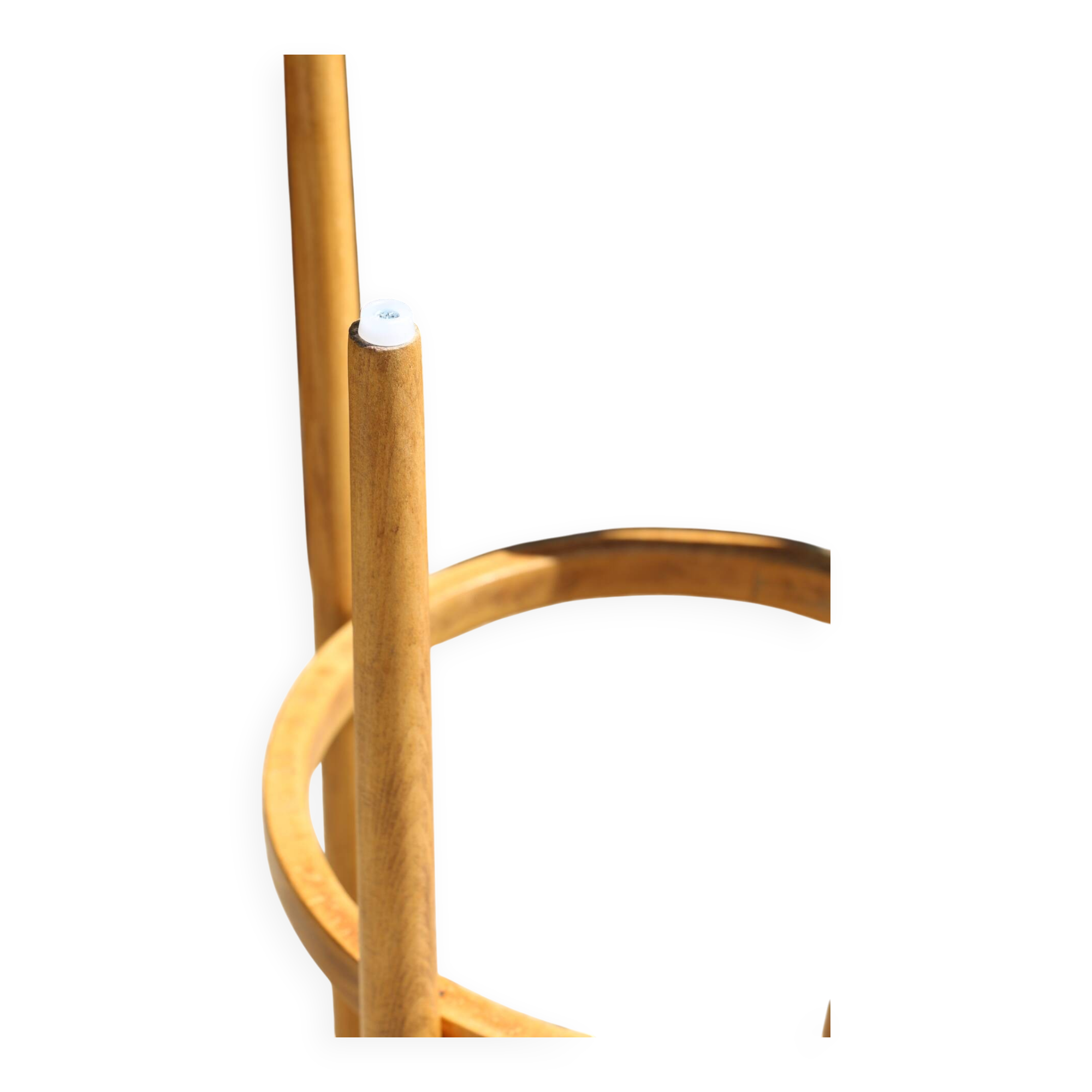 4 Baumann stools, light beech, 790mm