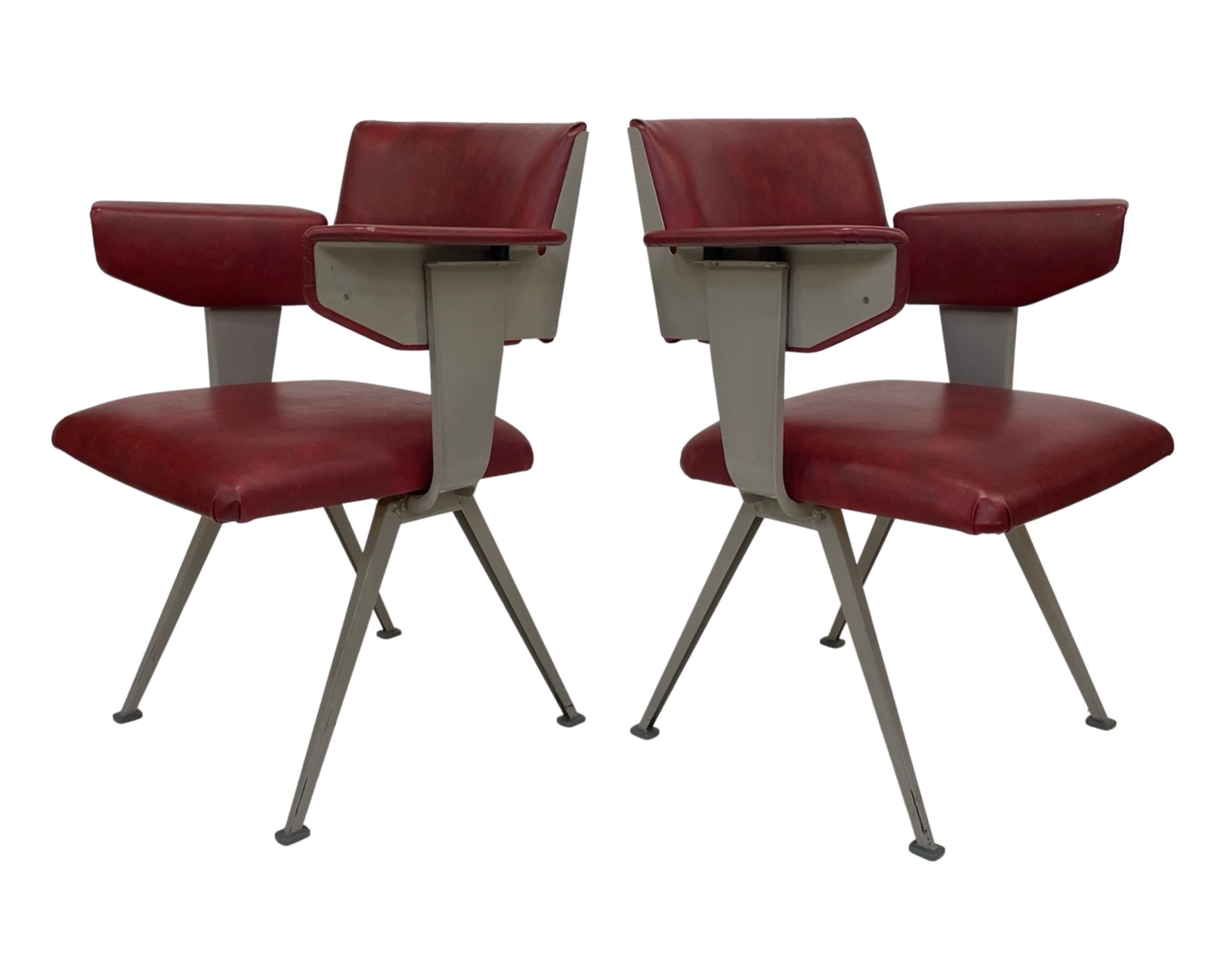 Friso Kramer Resort chairs set of 4 ‘Resort’ by Ahrend de Cirkel 1966