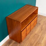 Retro Teak 1960s Nathan Squares Mid Century Sideboard TV Cabinet