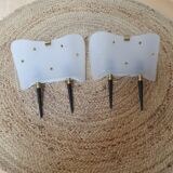 Paire d'appliques vintage