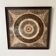 Vintage frame butterfly wings mosaic