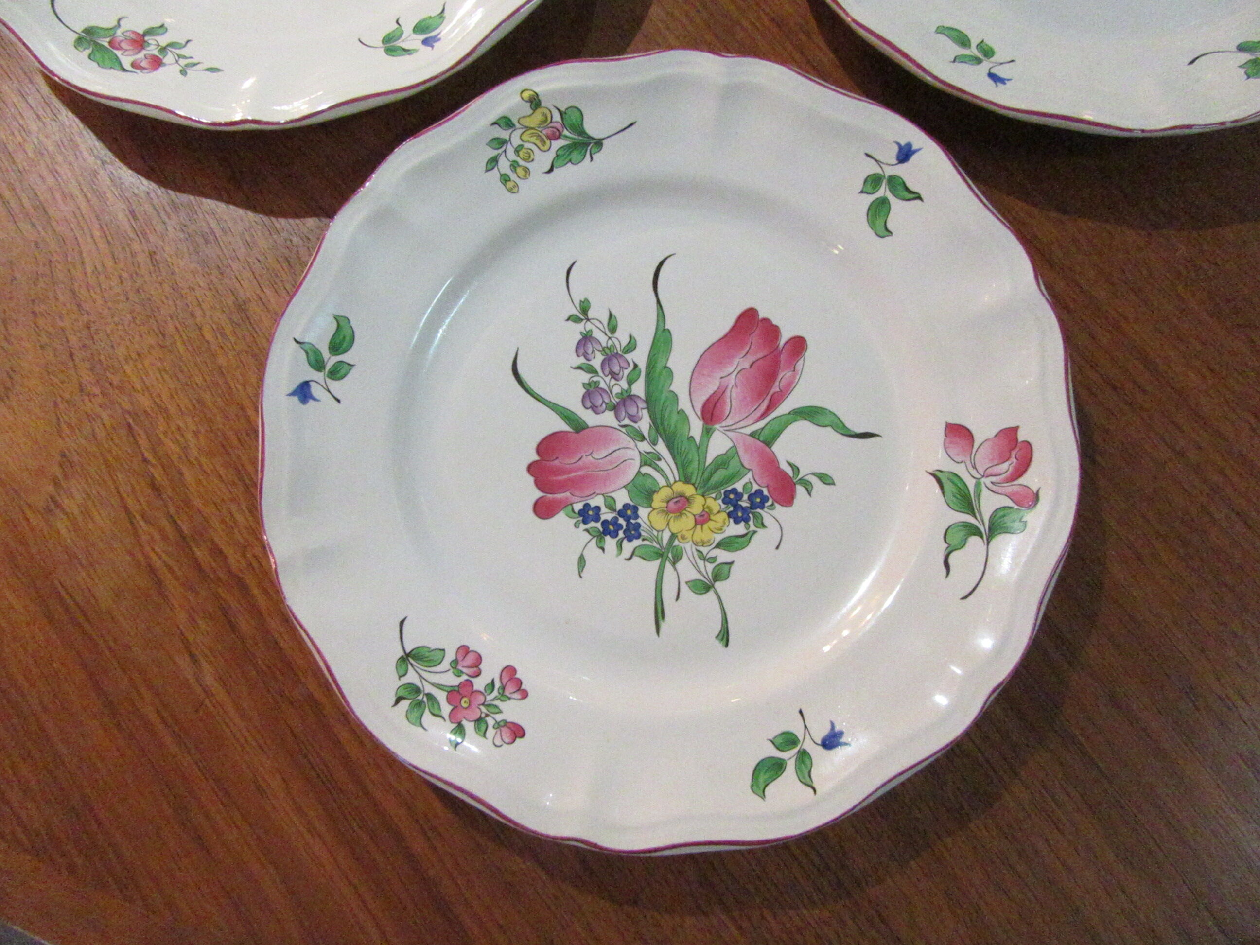 Flat plates lunéville k.g (keller and guérin)