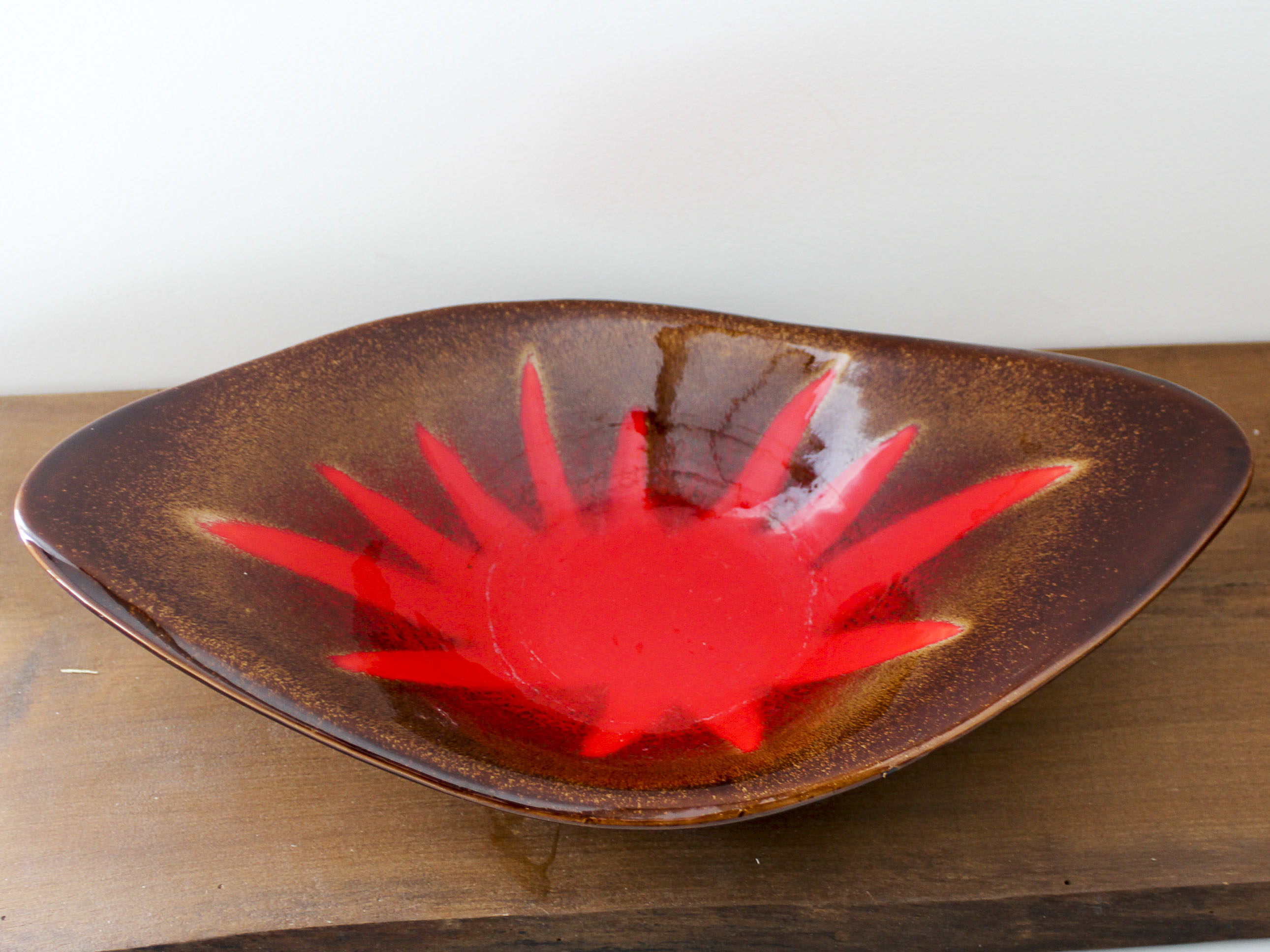 Pair of vases and empty pocket Céramique de Paris