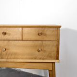 Midcentury Alfred Cox Sideboard Dresser In Walnut Modern Danish Style Vinta