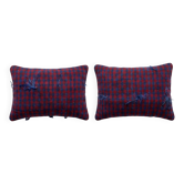 Set of 2 vintage kilim cushion covers 38x58 cm