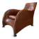 Loge lounge chair of Gerard van den Berg