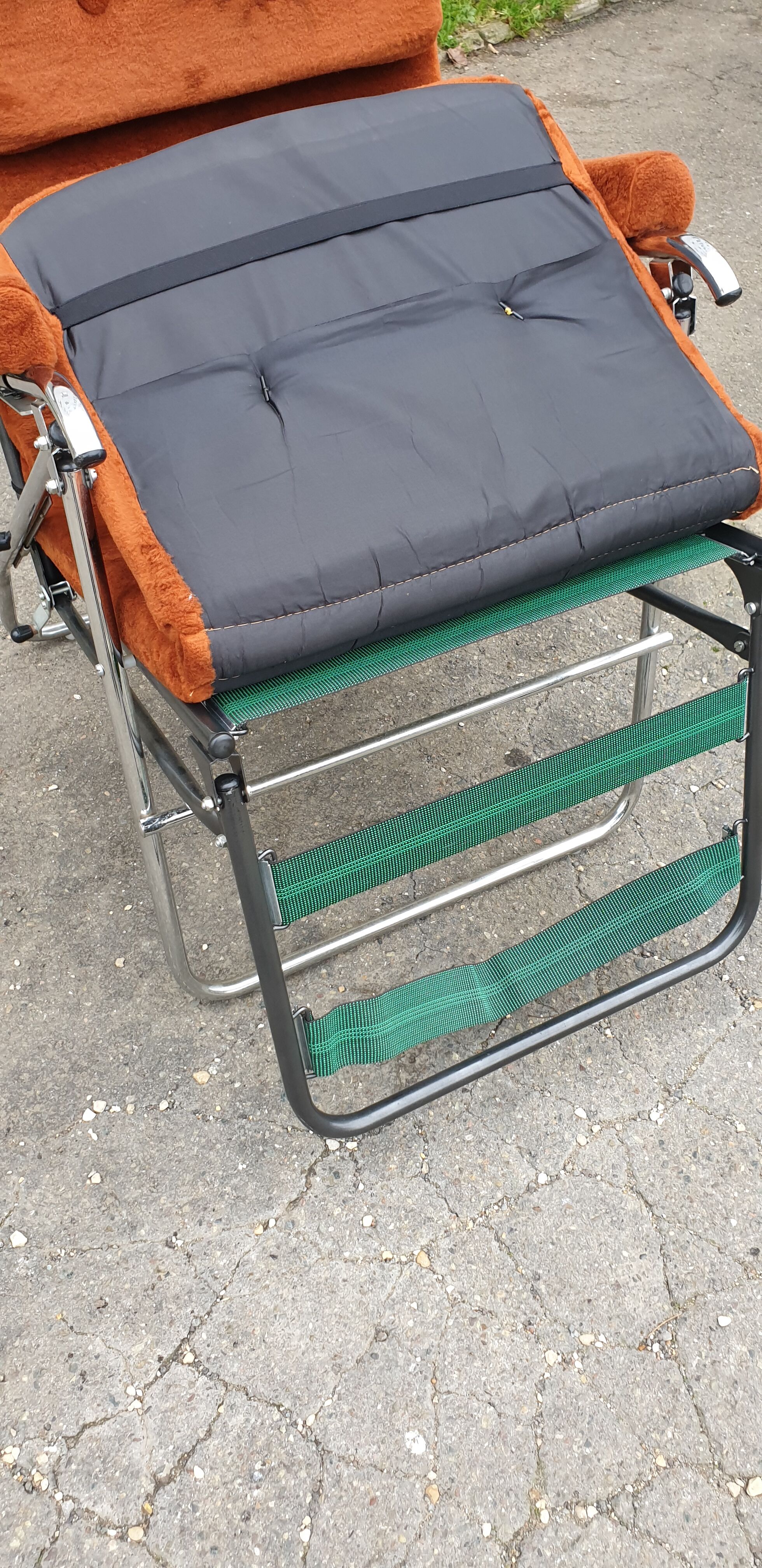 Vintage Folding Armchair by Pierson