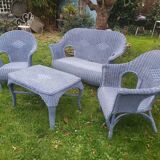 Salon de jardin osier