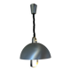 brushed metal chandelier up and down 1970