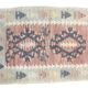 Petit tapis kilim vintage Oushak