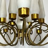 Arredoluce Monza 18 lights chandelier from 50s