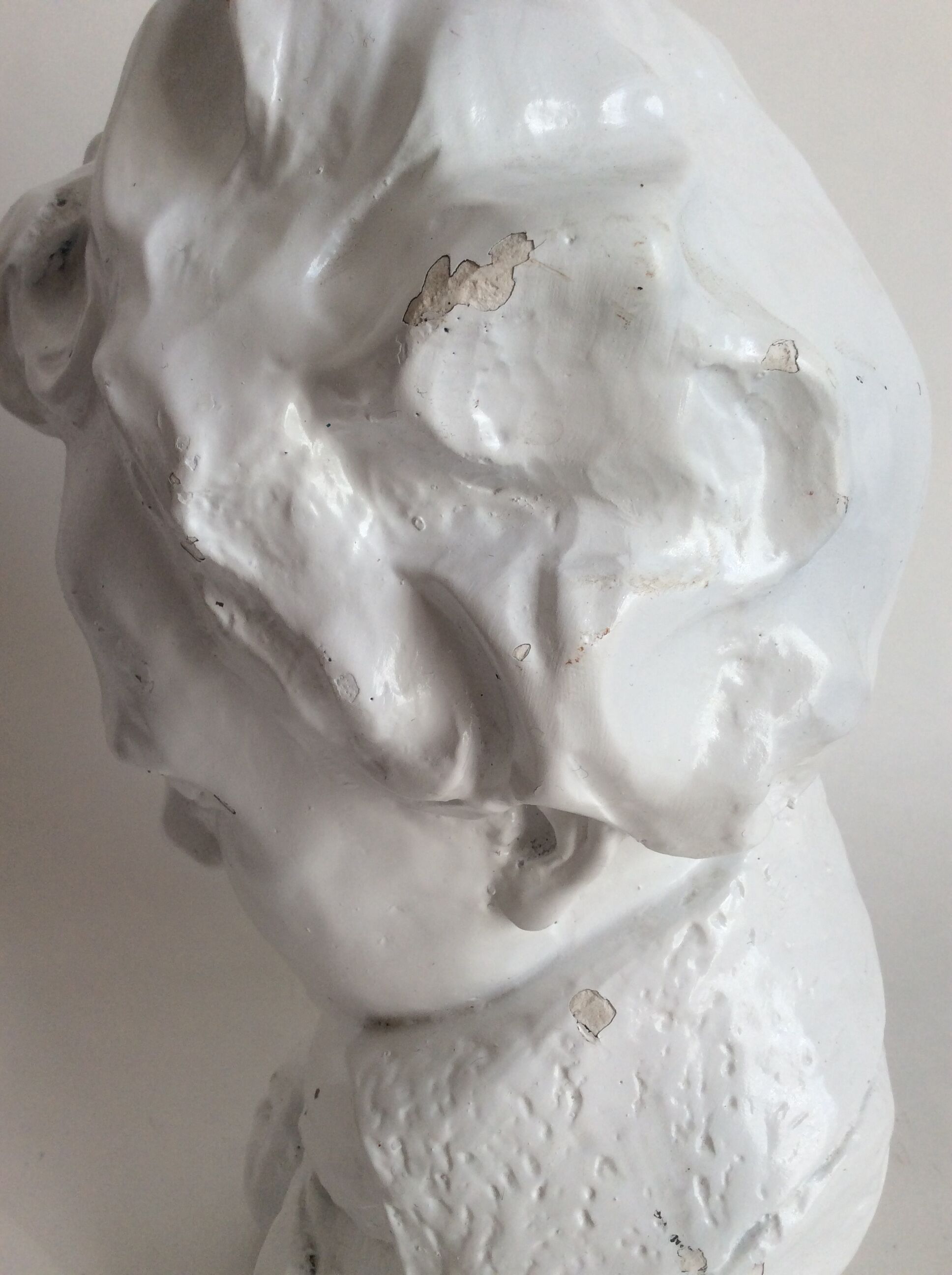 Beethoven bust in plaster