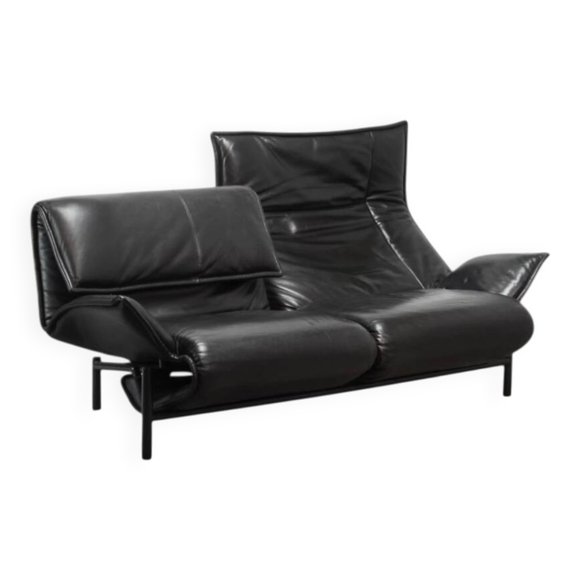 Canapé Veranda Trois Pièces par Vico Magistretti pour Cassina, années 1980