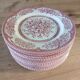14 Antique English Dinner Plates