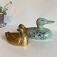 Canard en laiton vintage