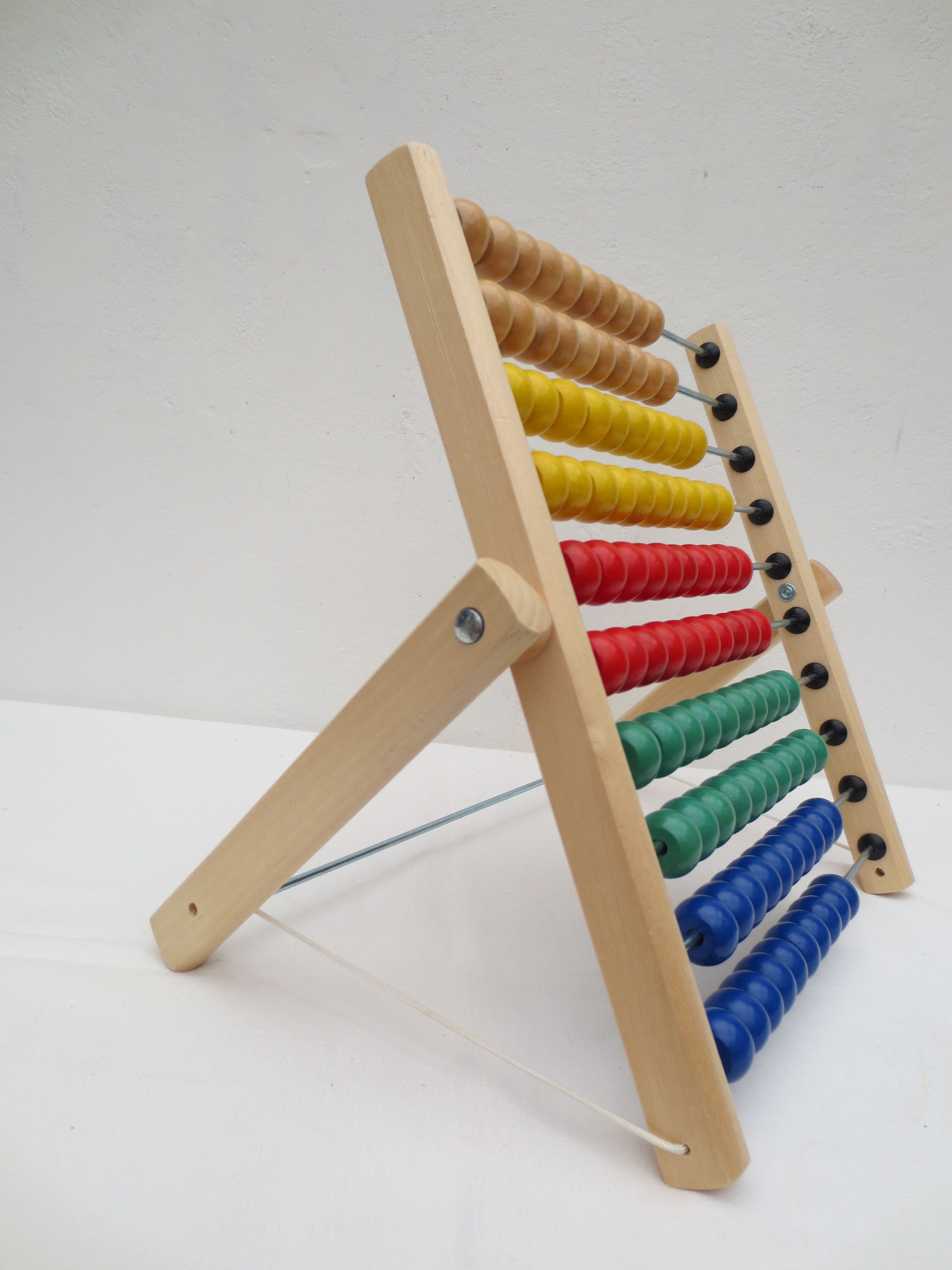 Large coloured wooden abacus for the child's learning