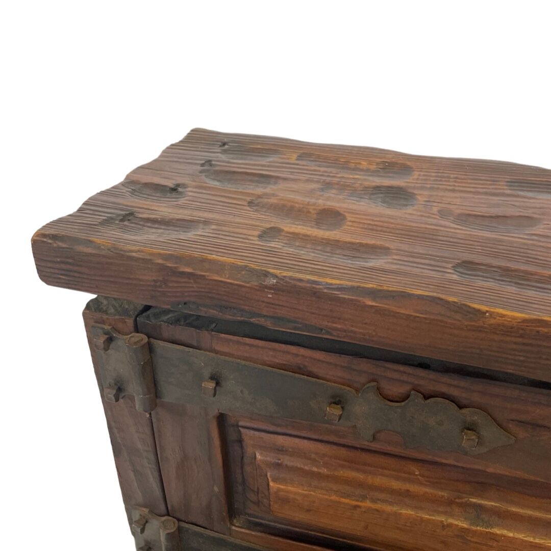 Vintage brutalist spanish wall cabinet cupboard design