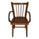 Curved wooden child's armchair - early 20th century