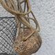 Panier de pêche goujonnière pécheur vintage
