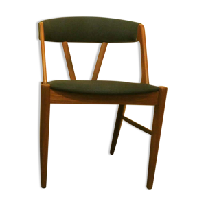 Chaise de bureau en teck