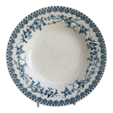 Assiette terre de fer H.B et Cie